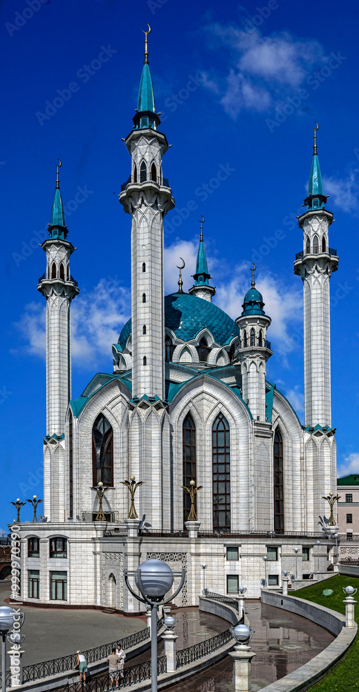 Fototapeta premium Mosque Kul-Sharif, Kremlin in Kazan, Russia