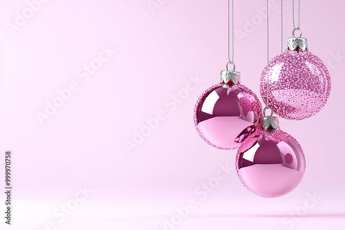 purple christmas ball