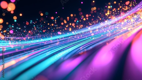 A vibrant abstract image fe...
