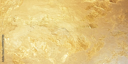 A textured golden surface w...