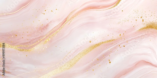 A soft, abstract design fea...