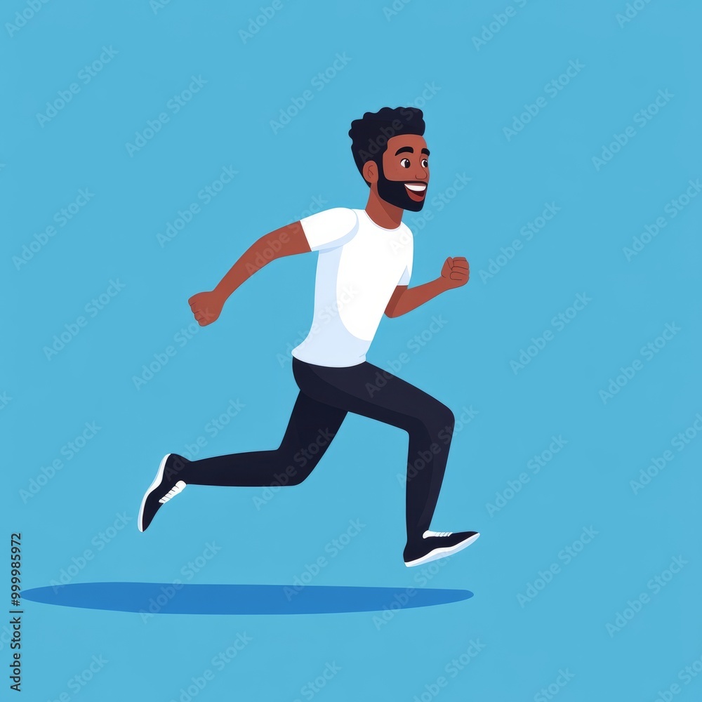 Man Running: Fitness, Sport, and Motivation Man Running: Fitness, Sport, and Motivation