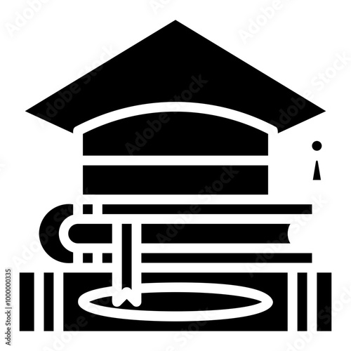 books. vector single icon with a solid style. suitable for any purpose. for example: website design, mobile app design, logo, etc.
