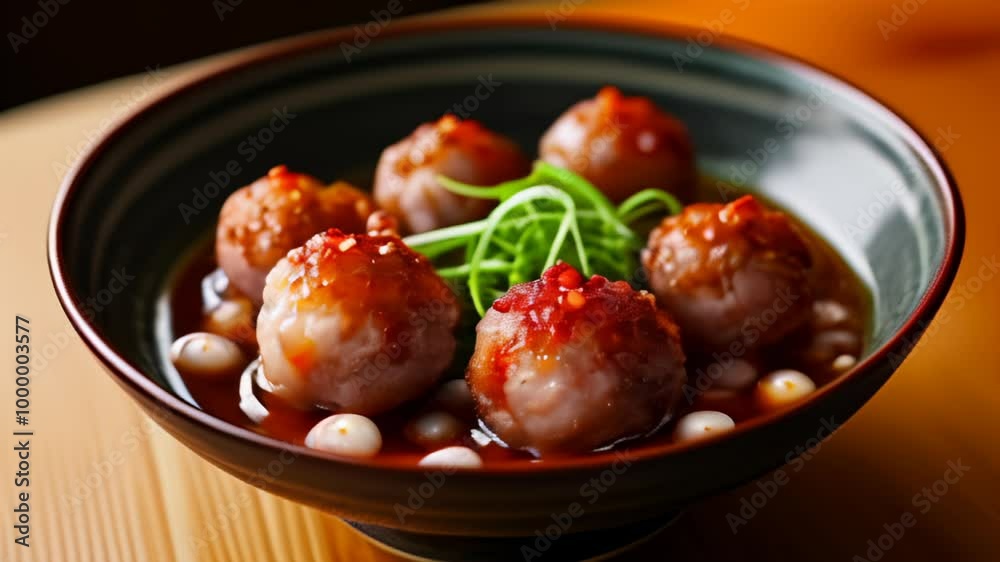 Delicious dumplings in a bowl ready to be savored Delicious dumplings in a bowl ready to be savored