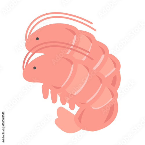 海老　イラスト
