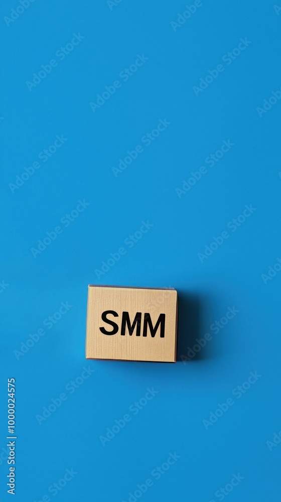 SMM letters on wooden cubes isolated on a red background, illustrating the building blocks of social media marketing, digital promotion, marketing concepts, SMM tools SMM letters on wooden cubes isolated on a red background, illustrating the building blocks of social media marketing, digital promotion, marketing concepts, SMM tools