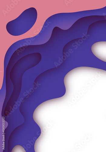 Paper cut background