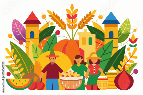Sokkat  Color vector illustration