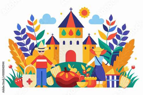 Sokkat  Color vector illustration