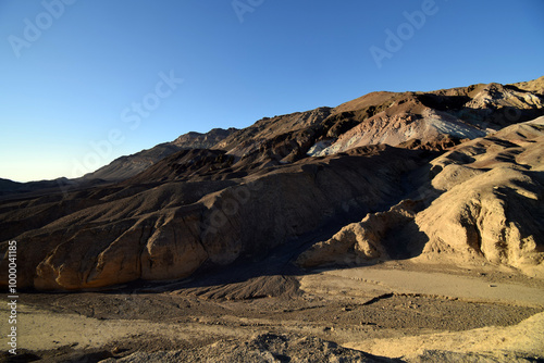 Twenty mules team canyon desert California