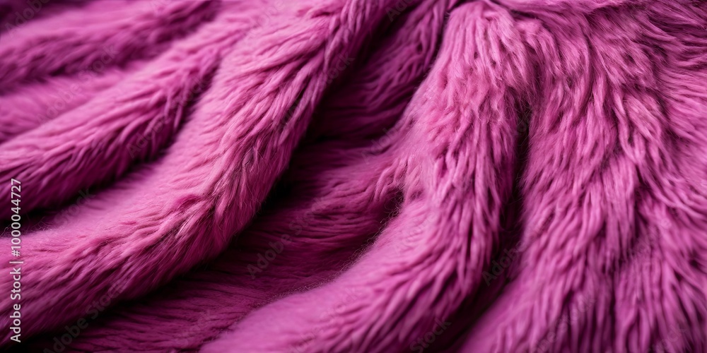 Fototapeta premium A close up of a purple fur with a lot of texture