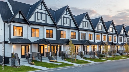 Newly constructed affordable housing units, representing hope for low-income families seeking stable, affordable living spaces