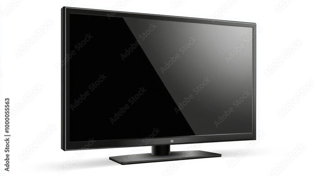 modern Television side view full length isolate on transparency background PNG modern Television side view full length isolate on transparency background PNG