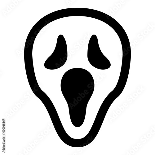 Scary Mask Icon