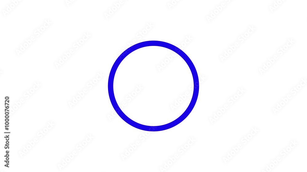 Circle Loading icon loop Loading Icon. Internet speed test on a transparend.