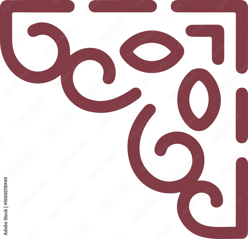 Elegant Vector Design with Curved Elements and Shapes Elegant Vector Design with Curved Elements and Shapes