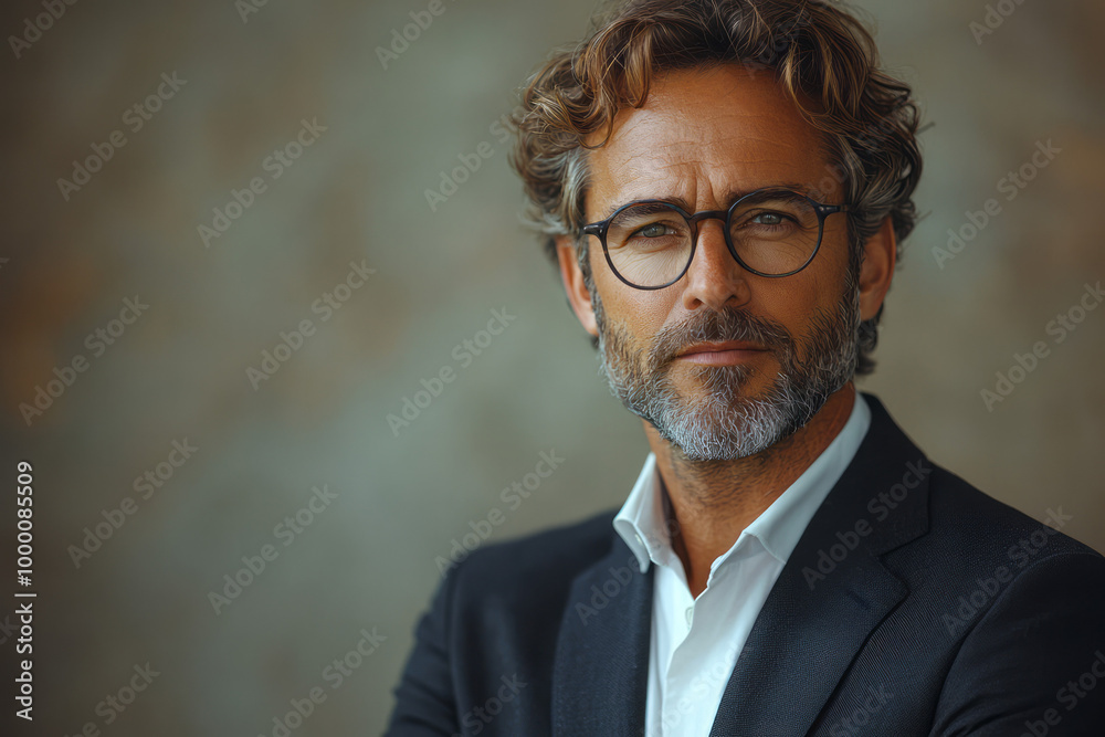 A confident lawyer in a suit, isolated on a pastel cream background, showcasing professionalism and expertise in law, A confident lawyer in a suit, isolated on a pastel cream background, showcasing professionalism and expertise in law,