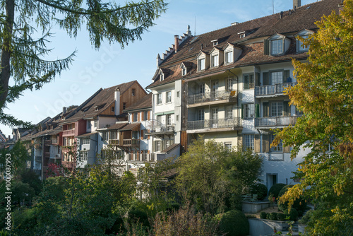 View to Altstadt Bischofszell, Switzerland