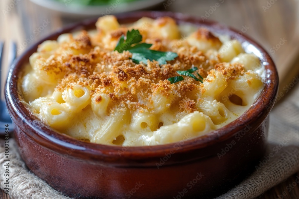 Baked Macaroni and Cheese with Crispy Breadcrumbs Baked Macaroni and Cheese with Crispy Breadcrumbs