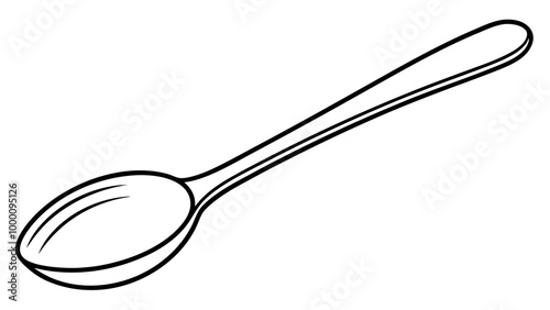 spoon isolated on white background
