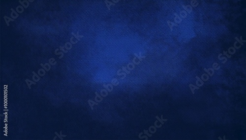 abstract dark blue background with canvas texture