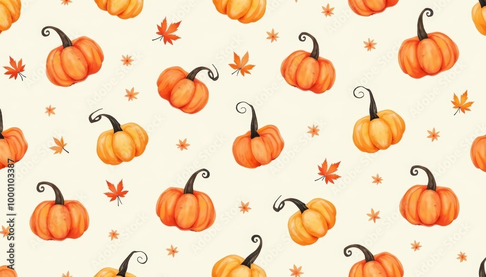 Autumns bounty a festive pattern Autumns bounty a festive pattern