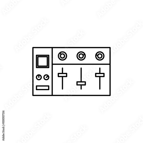 Icon Record mixer, audio mixer, live mixer