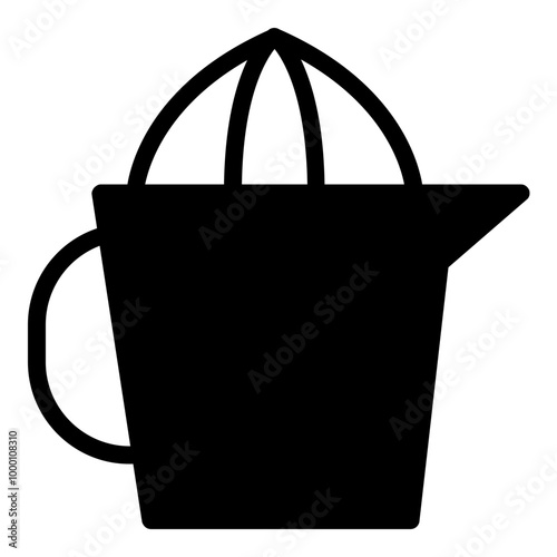 Lemon Squeezer Simple Solid Icon