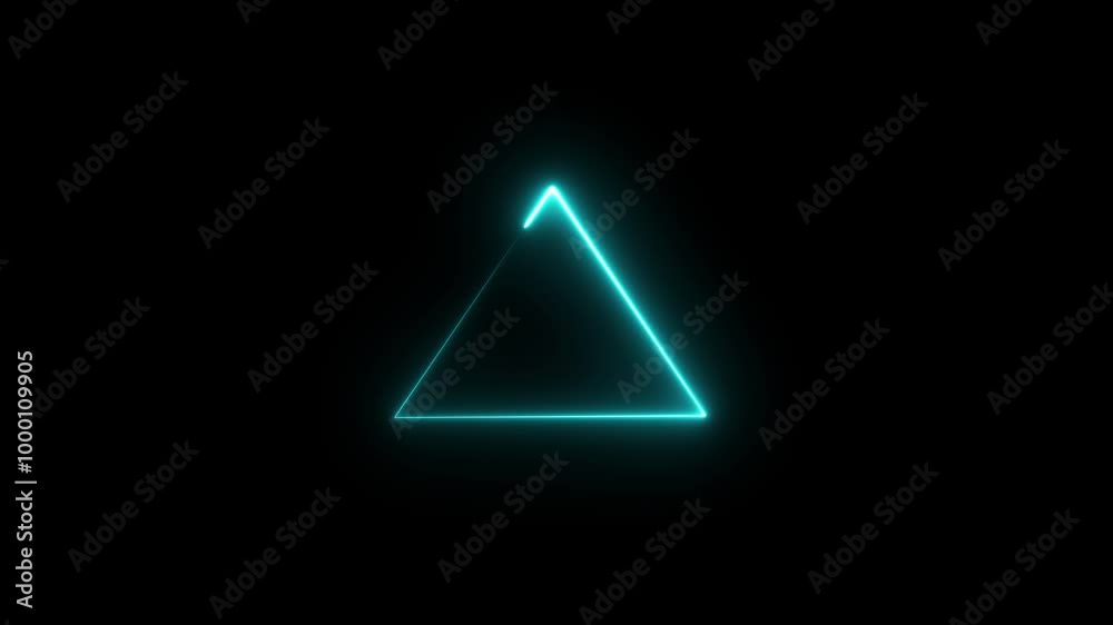 Abstract Neon Light Effect Animation. Abstract Neon Light Effect Animation.