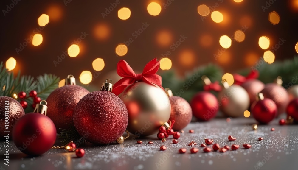  Joyful Christmas ornaments in a festive setting