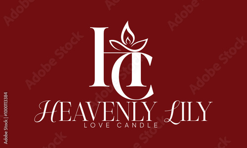 candle logo design 