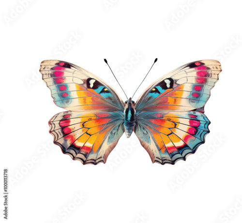 Cute Butterfly art illustrtion