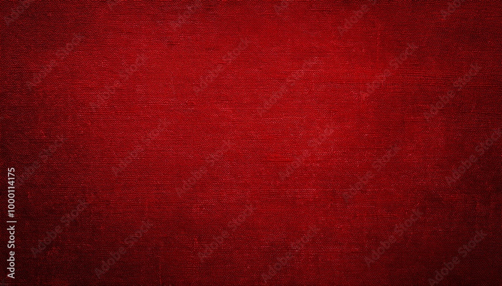 Fototapeta premium grungy red canvas background or texture