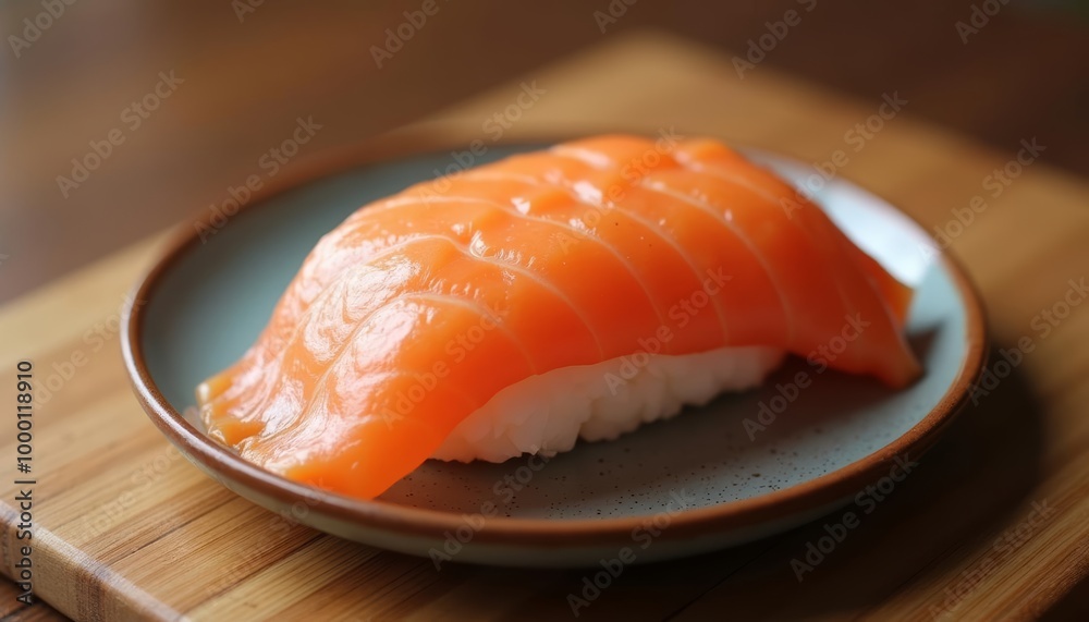 Deliciously fresh sushi ready to be savored Deliciously fresh sushi ready to be savored