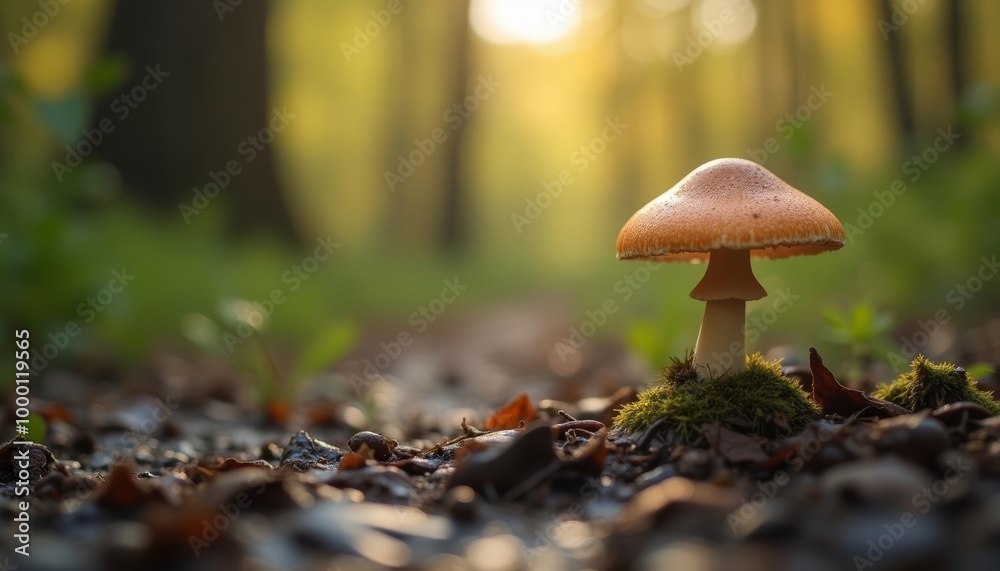 Natures tiny treasure in the forest floor Natures tiny treasure in the forest floor