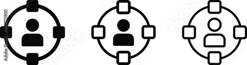Immersive icon from artificial intelligence and future technology set. Immersive vector icon