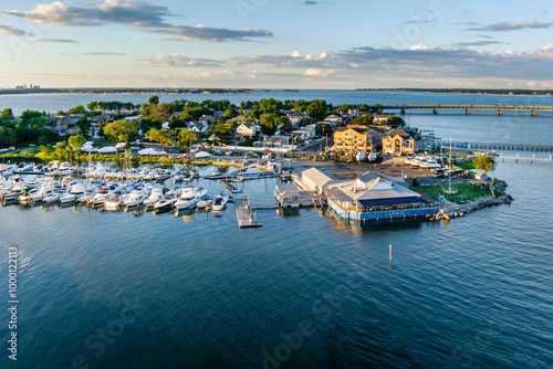 Locust Point Yacht Club Marina in Bronx New York