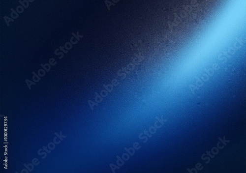 Dark blue light glowing grainy gradient, dark background noisy texture abstract banner header cover design