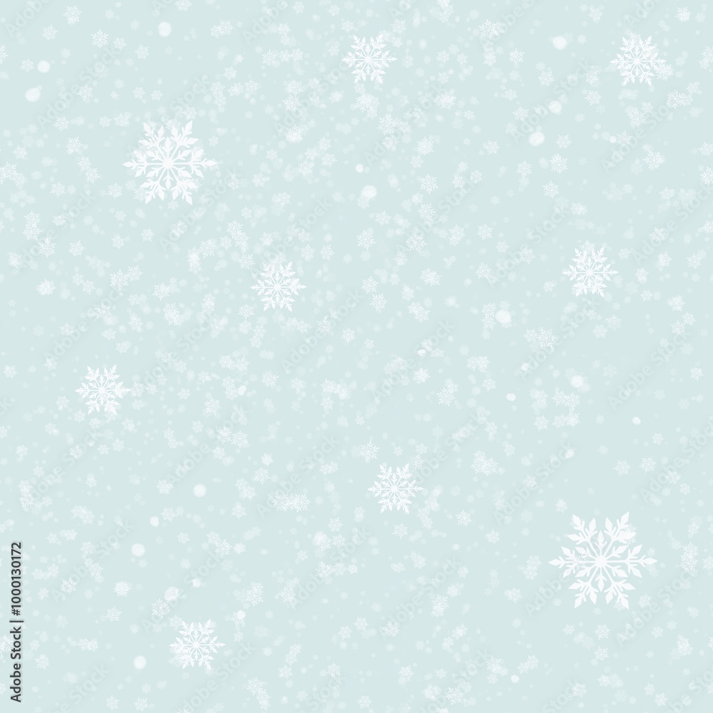 Seamless winter pattern, Christmas background, Christmas pattern, snowflakes, stripes, graphic holiday pattern