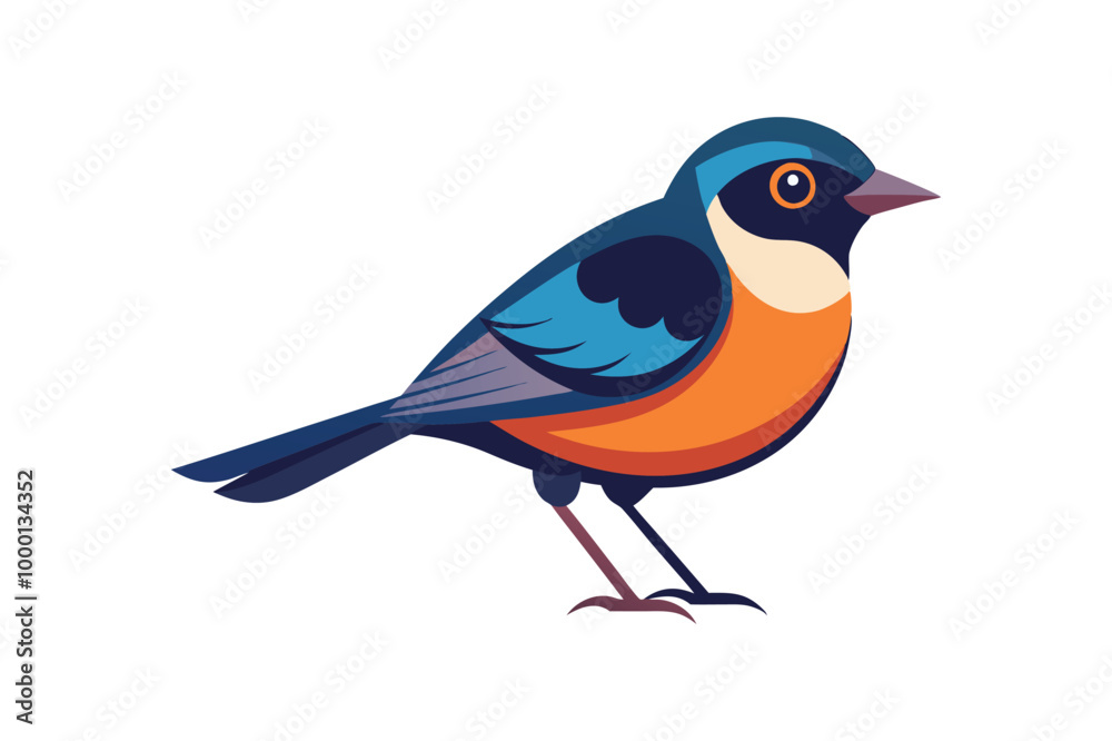 A beautiful bird vector art illustration A beautiful bird vector art illustration