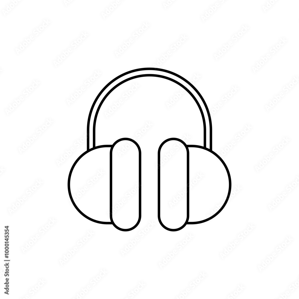 Recording headphones icon, Sound System Recording headphones icon, Sound System