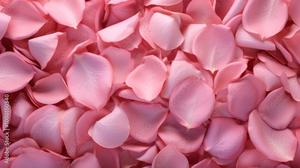 Close up pink rose petals. Valentines day or Mothers day background. Neural network ai generated art
