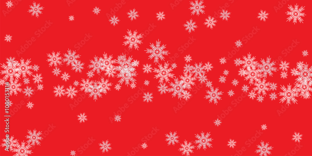 red christmas background with snowflakes red christmas background with snowflakes