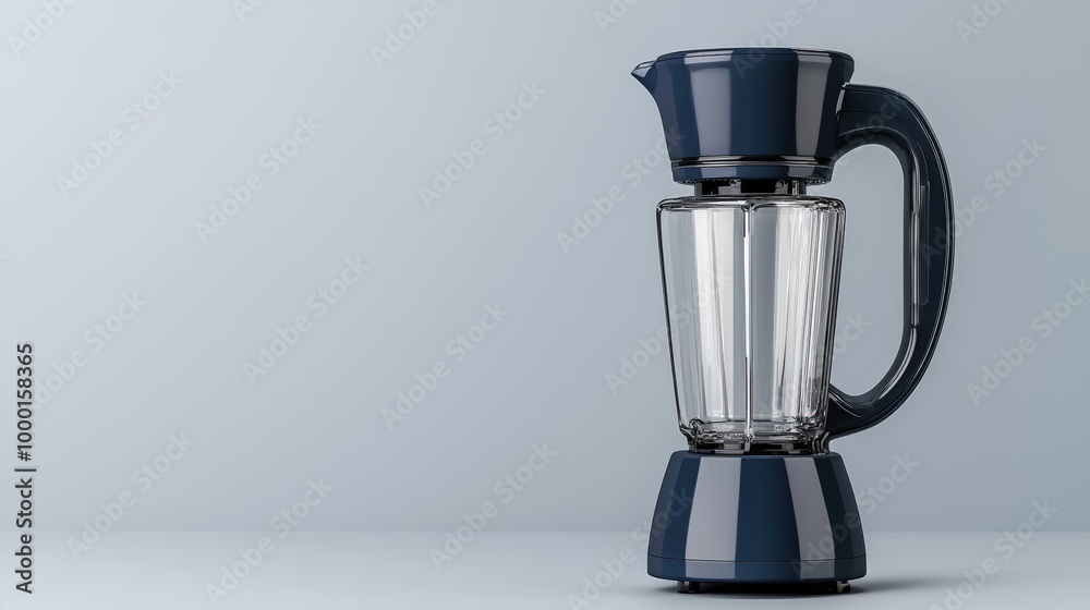 Modern blender on a clean, minimalist background. Modern blender on a clean, minimalist background.