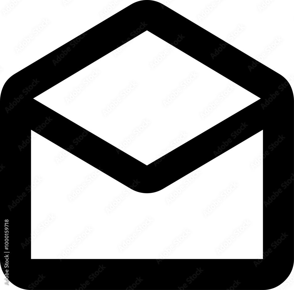 Vector black email drafts icon graphic design illustration, icon design, business icon Vector black email drafts icon graphic design illustration, icon design, business icon