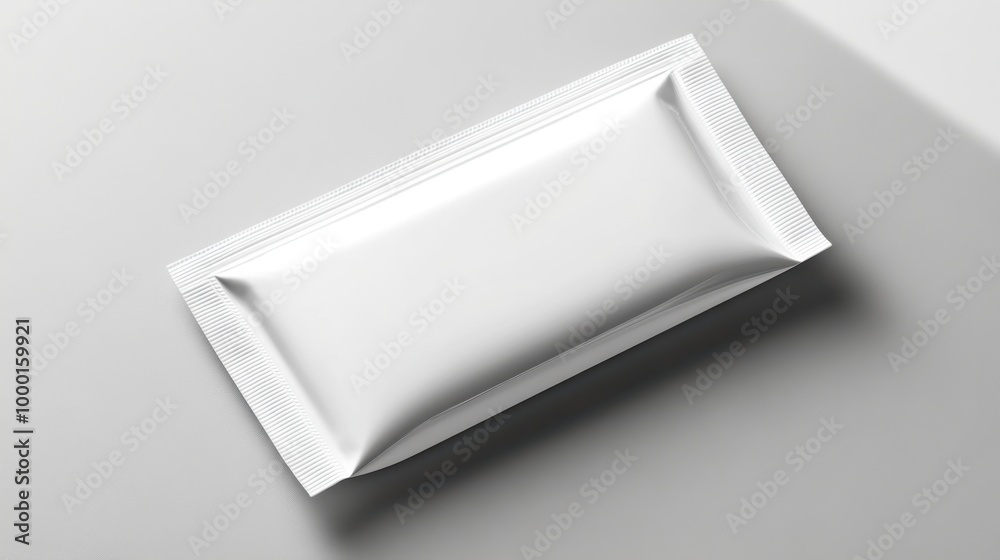 Minimalistic Mockup of a Plastic Pack Design Minimalistic Mockup of a Plastic Pack Design