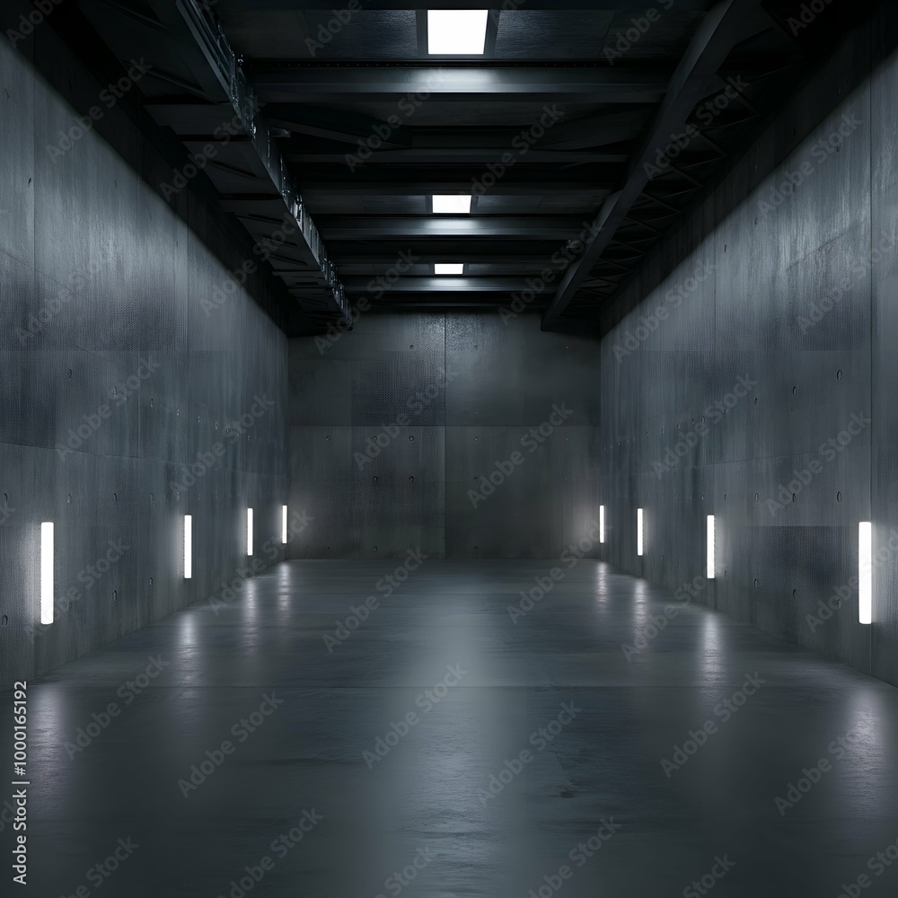 An Empty Garage background An Empty Garage background