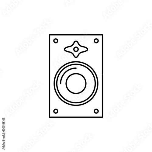 2 way speaker icon