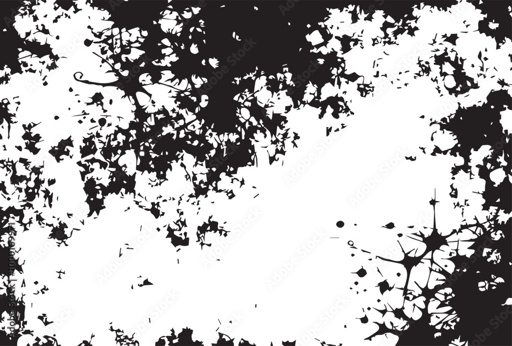 Obraz premium Grunge Black And White Wall Texture Abstract Background.