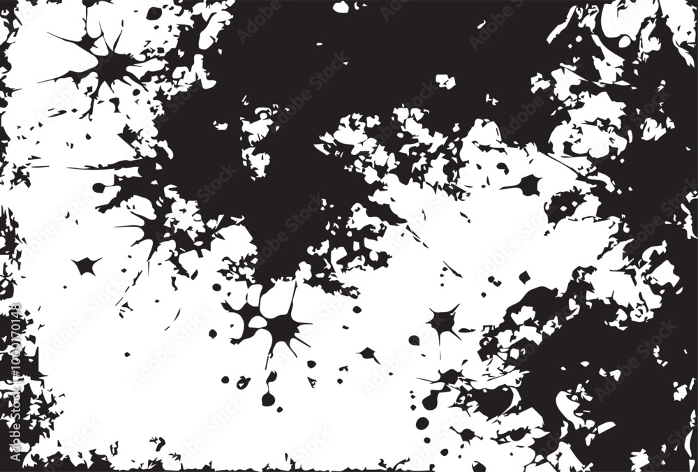 Grunge Black And White Wall Texture Abstract Background. Grunge Black And White Wall Texture Abstract Background.